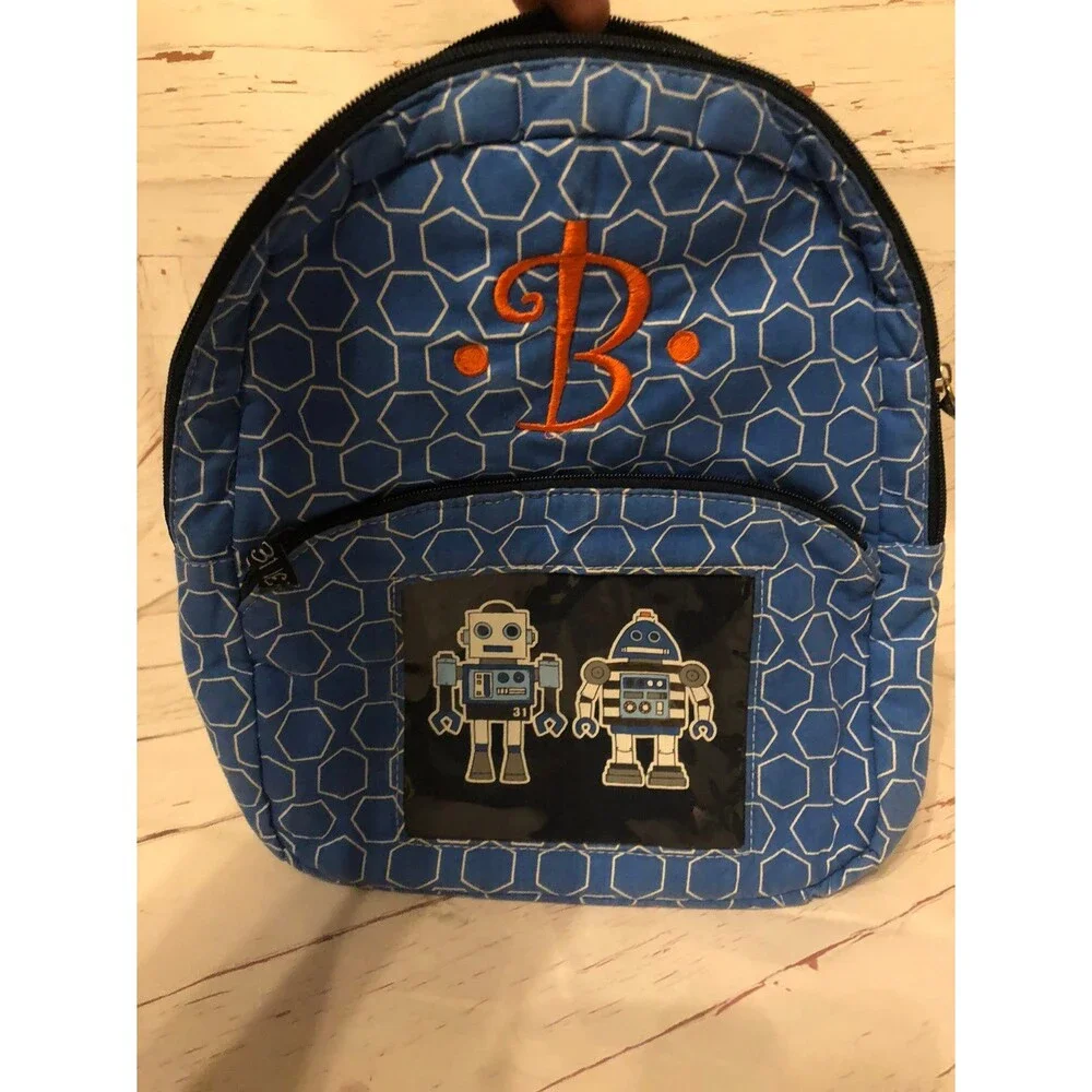 Thirty-one playful robots Backpack
